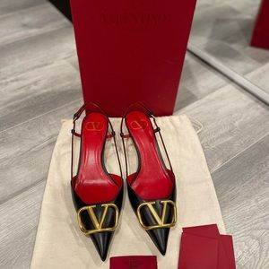 Authentic Valentino Slingback pump sz 7